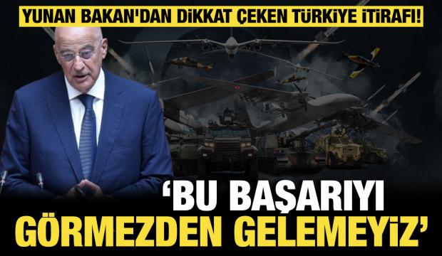 Yunan Bakan'dan dikkat &ccedil;eken T&uuml;rkiye itirafı: Bu başarıyı g&ouml;rmezden gelemeyiz