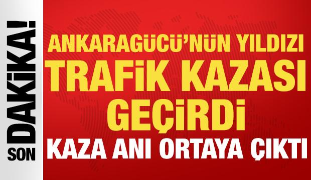 Ankarag&uuml;c&uuml;'n&uuml;n yıldızı Perker bayram tatili yolunda ailesiyle kaza ge&ccedil;irdi: 5 yaralı