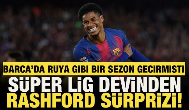 Barcelona'da r&uuml;ya gibi bir sezon ge&ccedil;irmişti! S&uuml;per Lig devinden Marcus Rashford s&uuml;rprizi