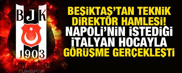 Beşiktaş'ta teknik direkt&ouml;r operasyonu başladı! İtalyan devin istediği isimle g&ouml;r&uuml;şt&uuml;