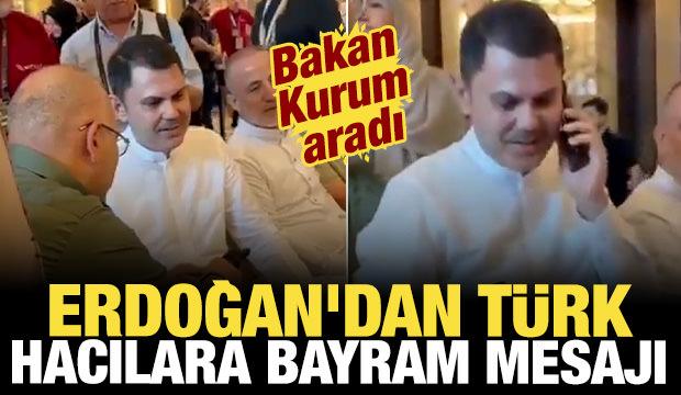 Cumhurbaşkanı Erdoğan'dan T&uuml;rk hacılara bayram mesajı