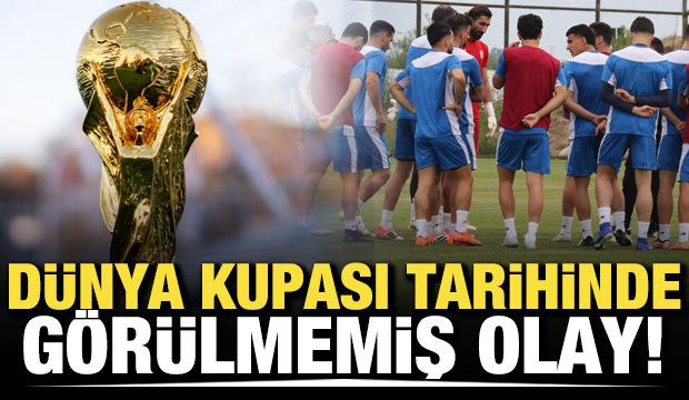 D&uuml;nya Kupası tarihinde g&ouml;r&uuml;lmemiş olay! 