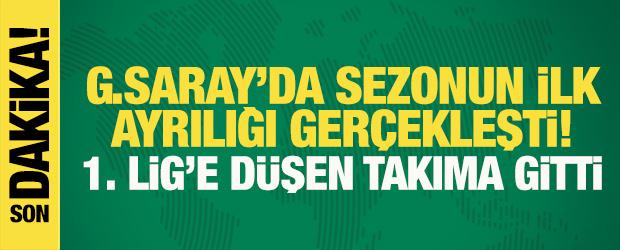 Galatasaray'da sezonun ilk ayrılığı ger&ccedil;ekleşti! Batuhan Şen 1. Lig'e gitti
