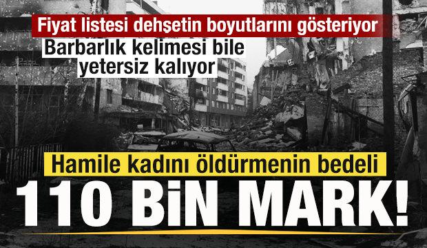 Hamile kadını &ouml;ld&uuml;rmenin bedeli 110 bin mark!