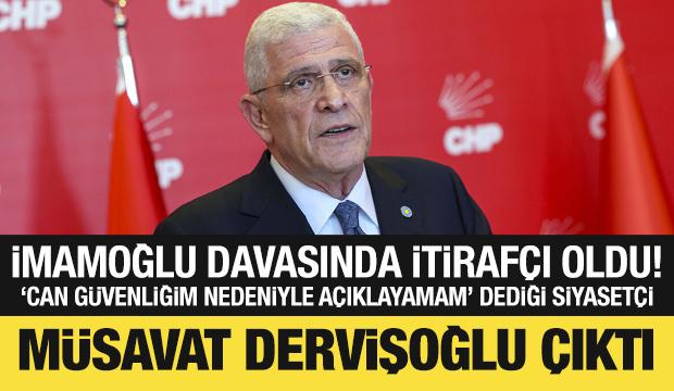 İmamoğlu davasında itiraf&ccedil;ı olan Yal&ccedil;ınkaya'nın ifadesindeki isim M&uuml;savat Dervişoğlu &ccedil;ıktı