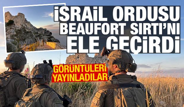 İsrail ordusu, Beaufort Kalesi'ni ele ge&ccedil;irdi