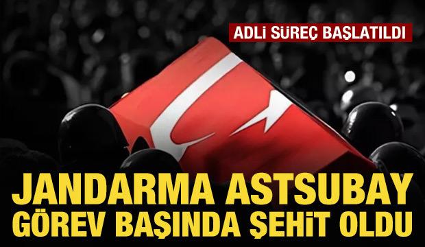 Jandarma Astsubay &Uuml;st&ccedil;avuş Yusuf Erg&uuml;n g&ouml;revi başında şehit oldu