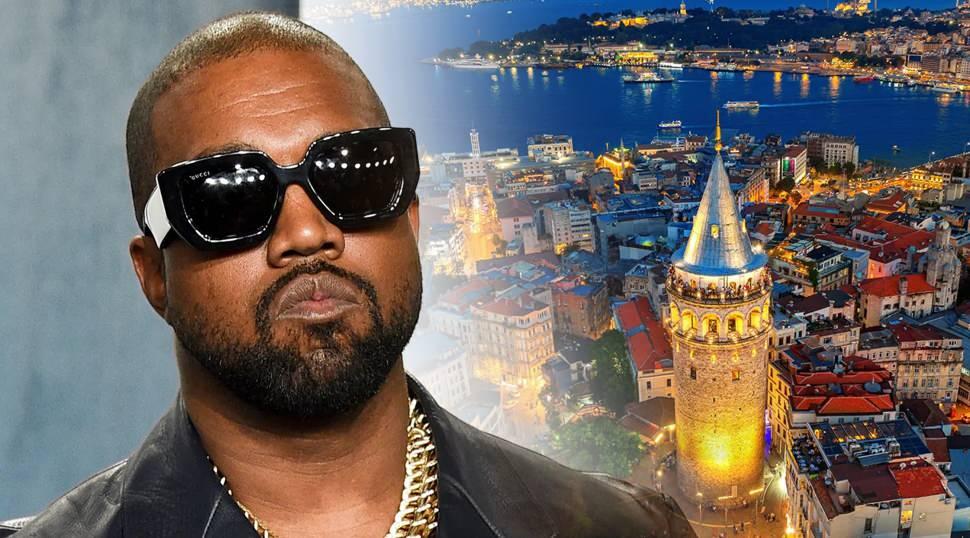 Kanye West İstanbul'da!