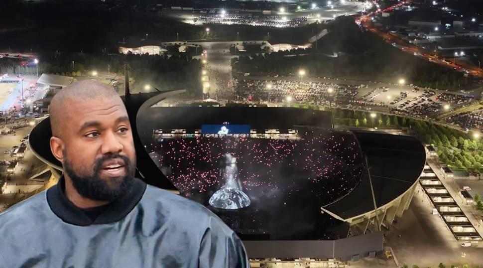 Kanye West İstanbul'da konser verdi! 118 binlik d&uuml;nya rekorunu kırdı