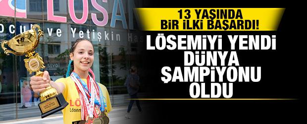 L&ouml;semiyi yendi, d&uuml;nya şampiyonu oldu! 13 yaşında bir ilk başardı