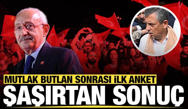 &Ouml;zg&uuml;r &Ouml;zel havlu attı: Mutlak butlan sonrası ilk anketten şaşırtan sonu&ccedil;