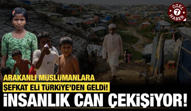 D&uuml;nya sessiz, T&uuml;rkiye sahada! Arakanlılara umut eli!