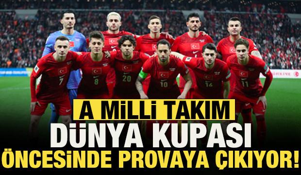 A Milli Takım D&uuml;nya Kupası &ouml;ncesi Kuzey Makedonya'ya karşı prova yapacak! Muhtemel 11'ler