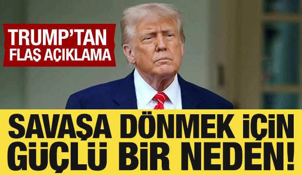 ABD-İran savaşa geri d&ouml;ner mi? Trump'tan yanıt