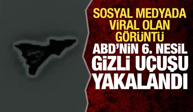 ABD'de gizemli u&ccedil;uş: 51. b&ouml;lge &uuml;zerinde altıncı nesil savaş u&ccedil;ağı g&ouml;r&uuml;nt&uuml;lendi