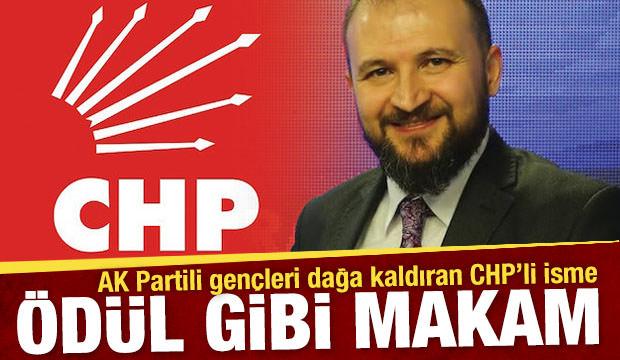 AK Partili gen&ccedil;leri dağa kaldıran CHP&rsquo;li isme belediyede &ouml;d&uuml;l gibi makam