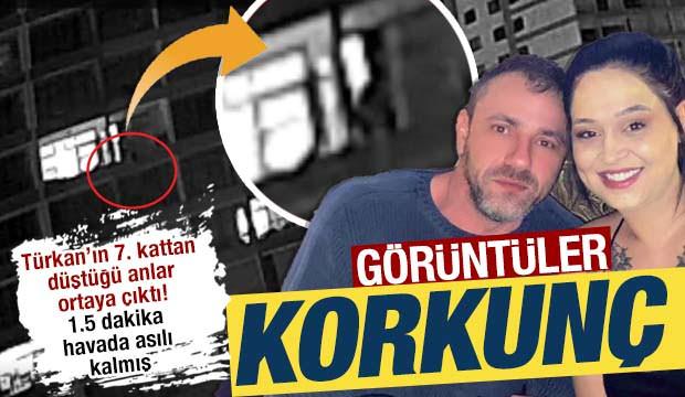 Ankara&rsquo;da T&uuml;rkan Bi&ccedil;er&rsquo;in 7&rsquo;nci kattan d&uuml;şt&uuml;ğ&uuml; anlar ortaya &ccedil;ıktı