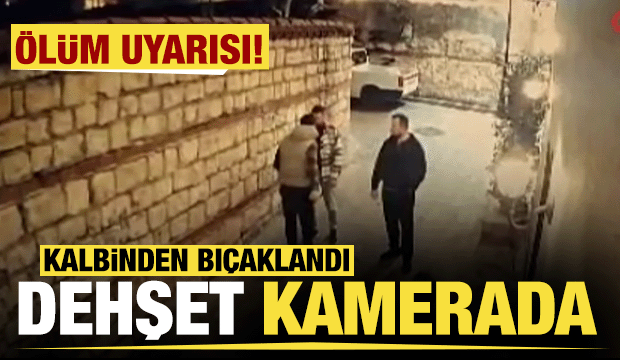 Antalya'da &ouml;l&uuml;m uyarısı! Kalbinden bı&ccedil;aklandı: Dehşet kamerada 