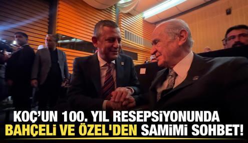 Bah&ccedil;eli ile &Ouml;zel Ko&ccedil; resepsiyonunda biraraya geldi