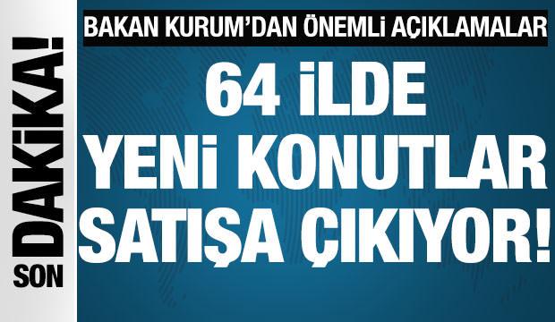 Bakan Kurum'dan &ouml;nemli a&ccedil;ıklamalar! Yeni konut projesi var mı?