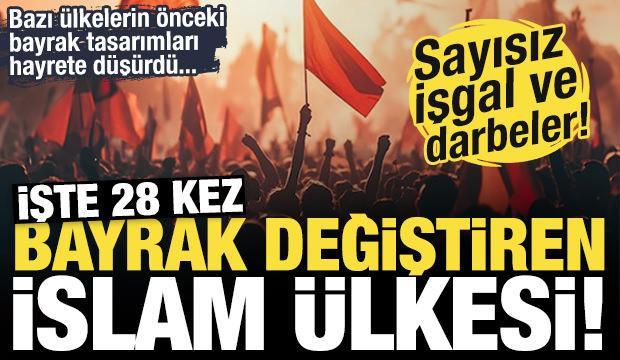 Bayrağını değiştiren &uuml;lkeler! Bir değil, tam 28 kez değiştirdi...