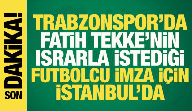 Benfica ikna oldu! Fatih Tekke'nin ısrarla istediği futbolcu transfer i&ccedil;in İstanbul'da