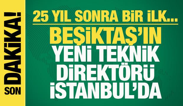 Beşiktaş'ın yeni teknik direkt&ouml;r&uuml; Vincenzo Italıano İstanbul'da! 25 yıl sonra bir ilk...
