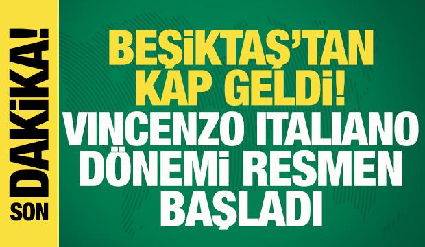 Beşiktaş'tan KAP geldi! Vincenzo Italiano d&ouml;nemi resmen başladı