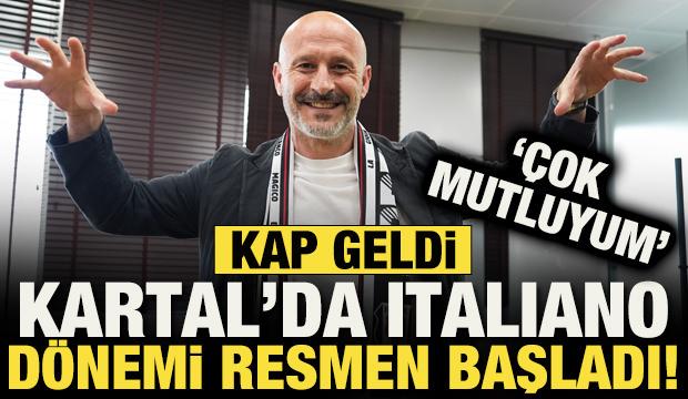 Beşiktaş'tan KAP geldi! Vincenzo Italiano d&ouml;nemi resmen başladı