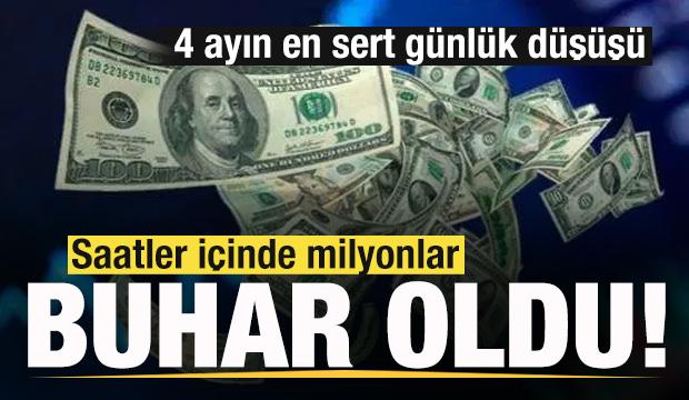 Bitcoin iki ayın dibini g&ouml;rd&uuml;! Saatler i&ccedil;inde milyonlar buhar oldu