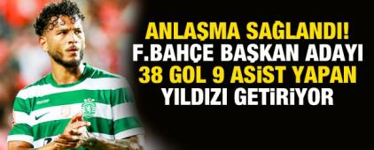 Bu sezon 38 gol 9 asist yaptı! Fenerbah&ccedil;e başkan adayı yıldız forvetle anlaştı