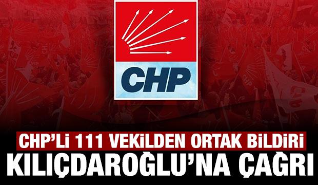 CHP milletvekillerinden olağan&uuml;st&uuml; kurultay &ccedil;ağrısı: 111 vekil imza attı