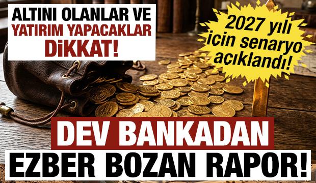 Dev bankadan ezber bozan rapor! "Mevcut seviyenin bin dolar &uuml;zerine &ccedil;ıkacak!"