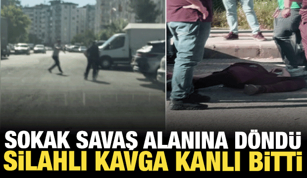 Diyarbakır'da 2 grup arasında silahlı kavga kamerada; 2'si ağır 3 yaralı