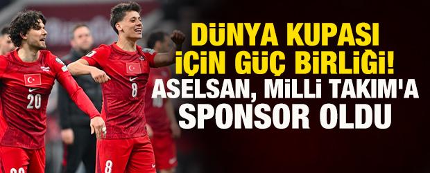 D&uuml;nya Kupası i&ccedil;in g&uuml;&ccedil; birliği! ASELSAN, Milli Takım'a sponsor oldu