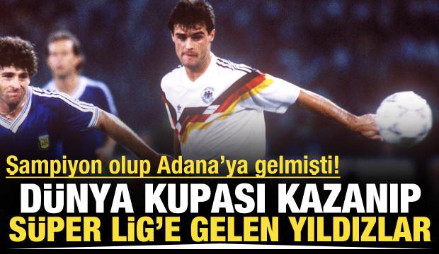 D&uuml;nya Kupası'nı alıp Adana'ya gelmişti! Yolu S&uuml;per Lig'den ge&ccedil;en şampiyon futbolcular...