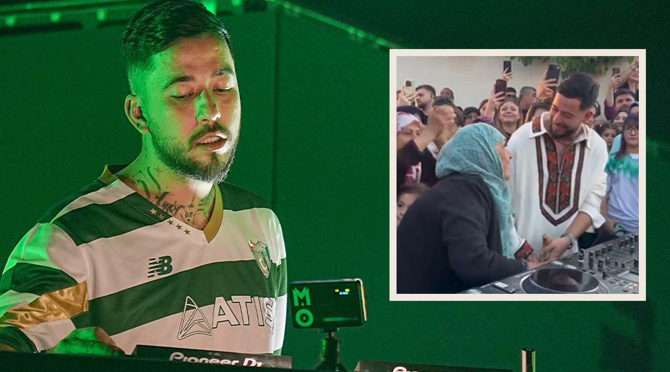 D&uuml;nya turnelerinden k&ouml;y meydanına: DJ Mahmut Orhan k&ouml;y&uuml;nde konser verdi!