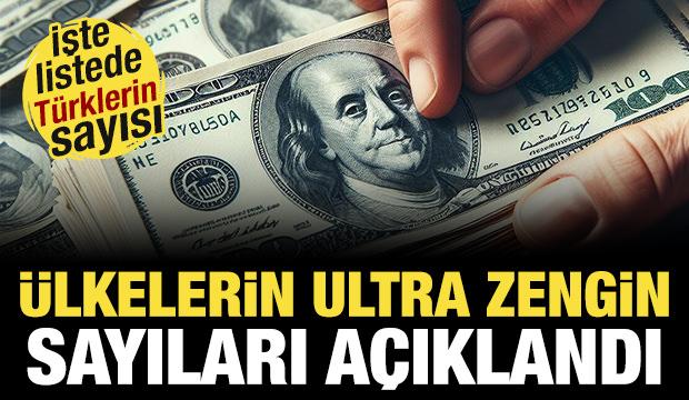 D&uuml;nyanın s&uuml;per zenginleri belli oldu: T&uuml;rkiye'deki ultra zengin sayısı dikkat &ccedil;ekti