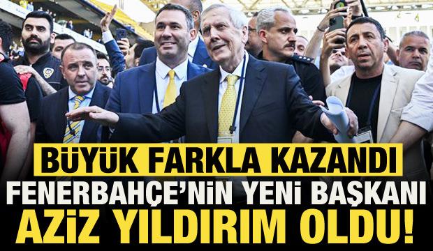 Fenerbah&ccedil;e'nin yeni başkanı belli oldu!