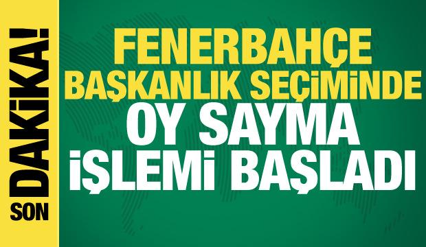 Fenerbah&ccedil;e'nin yeni başkanı belli oluyor | CANLI