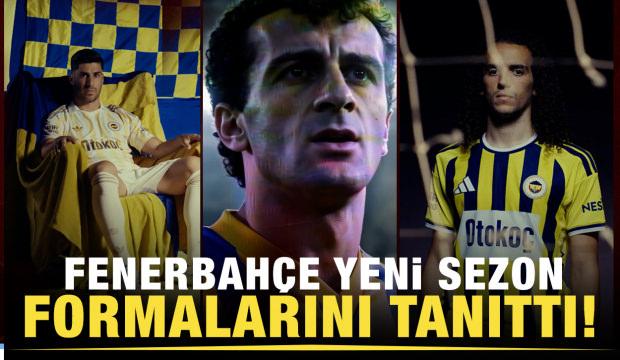 Fenerbah&ccedil;e'nin yeni sezon formaları efsanelerden yapıldı vurgusuyla &ccedil;ıktı
