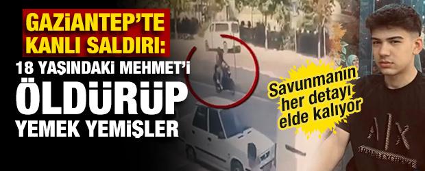 Gaziantep'te kanlı pusu! 18 yaşındaki Mehmet'i &ouml;ld&uuml;ren katilin savunması ortaya &ccedil;ıktı