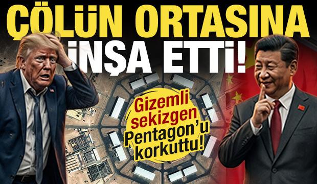 Gizemli sekizgen Pentagon'u korkuttu! &Ccedil;in n&uuml;kleer dengeleri yıkacak gizli tesisi inşa etti