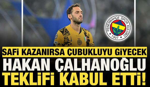 Hakan &Ccedil;alhanoğlu Hakan Safi'ye kararını bildirdi!