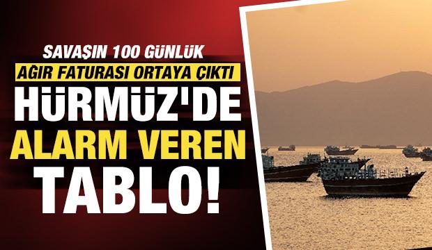 H&uuml;rm&uuml;z Boğazı'nda savaşın 100 g&uuml;n&uuml;n&uuml;n bilan&ccedil;osu belli oldu