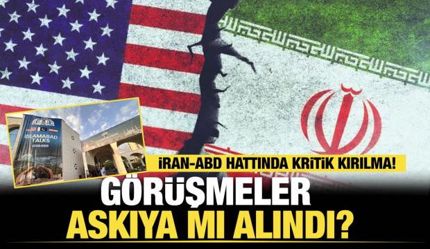 İran-ABD hattında kritik kırılma! G&ouml;r&uuml;şmeler askıya mı alındı?