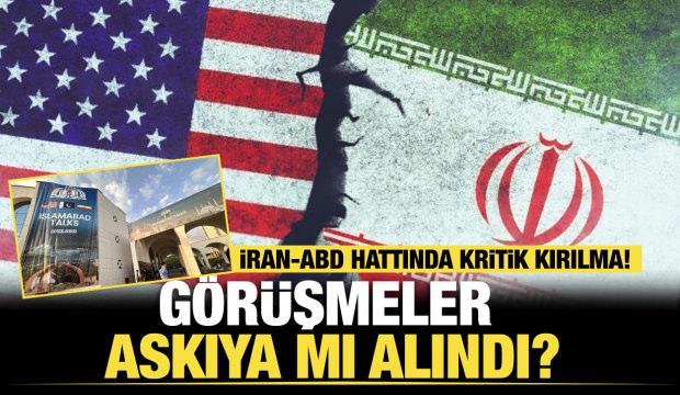 İran-ABD hattında kritik kırılma! G&ouml;r&uuml;şmeler askıya mı alındı?