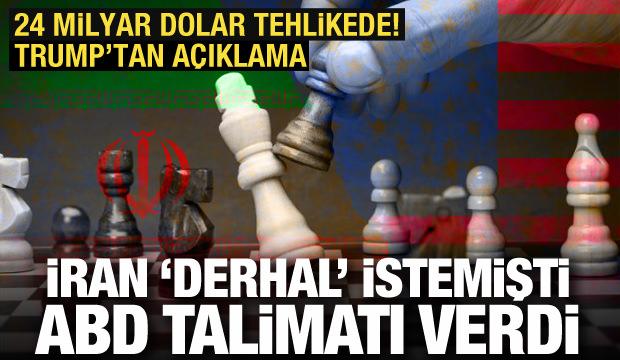 İran'ın "derhal istediği" 24 milyar dolar tehlikede! ABD iddiası