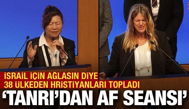 İsrail yurt dışından getirttiği Hristiyanlara İsrail i&ccedil;in "Tanrı'dan af seansı" d&uuml;zenletti