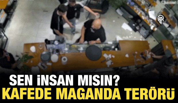 İstanbul'da maganda ter&ouml;r&uuml;! Ortalığı birbirine katan m&uuml;şteri aranıyor